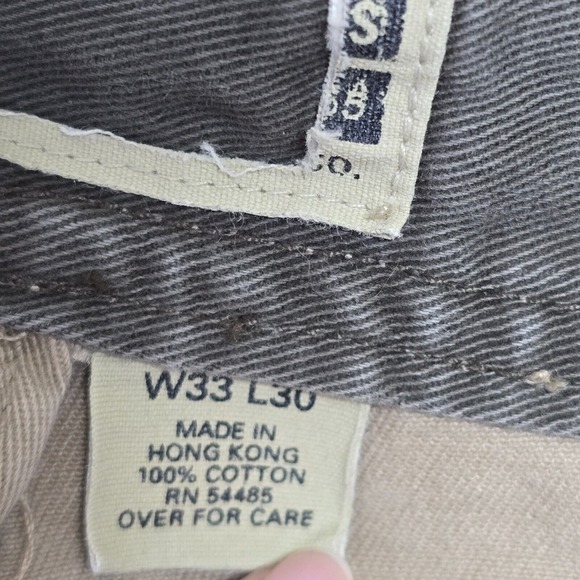 VTG American Eagle Mens Pants 33x30 (Fits 30x29) Military Cargo Pants Y2K Grunge - Picture 7 of 14